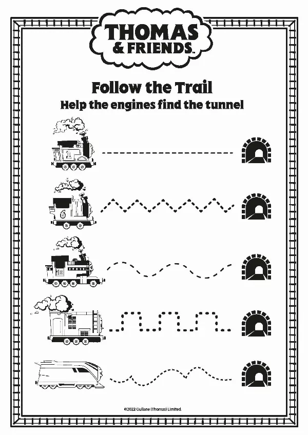 Thomas & Friends Activity Sheet 1